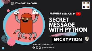 PYTHON :6 🔴|| SECRET MESSAGE 🤫 || CEASER CIPHER