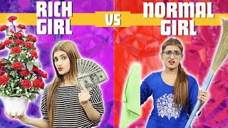 Rich Girl Vs. Normal Girl  During  Valentine Day | SAMREEN ALI