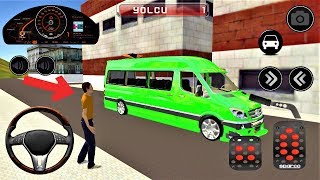 Servis Minibüsü Sürücüsü Araba Oyunu #2 - Android Gameplay FHD