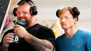Eddie Hall Accidentally Made the HARDEST Boulder in The Gym...