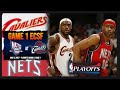 NBA Duel: Lebron James Vs Vince Carter - New Jersey Nets at Cleveland Cavaliers - 2007 ECSF Game 1