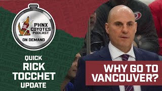 Does Rick Tocchet replacing Bruce Boudreau as the Vancouver Canucks' head coach make sense?