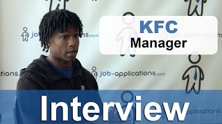 Interview tips from a KFC manager