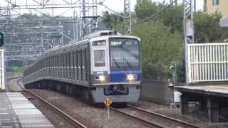 【4K】西武拝島線 東大和市駅にて 2015.10(西武6000系6101F、新2000系、30000系)