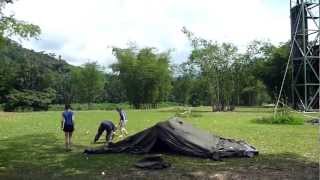 Raleigh Army tent building