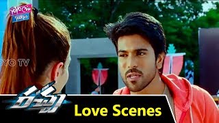 Racha Movie love Challenging Scene | Racha Movie | Ram Charan Tej | Tamannah | YOYO Cine Talkies
