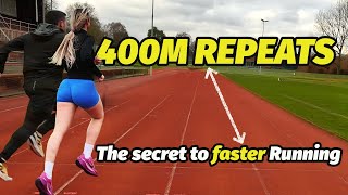 400M REPEATS a simple session to speed up your RUNNING