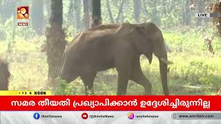 മസ്തകത്തിന് മുറിവേറ്റ കാട്ടാനയെ പിടികൂടി ചികിത്സ നടത്തും |  Elephant | Athirappilly