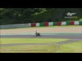 2021mfj gp race1で勝利し大きく手を振ってファンサービスをする中須賀選手