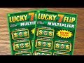 2X Lucky 7 Flip Multiplier! Texas Lottery Scratch Off Tickets