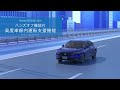 【honda technology】honda sensing 360 機能イメージ