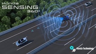 【Honda Technology】Honda SENSING 360+ 機能イメージ