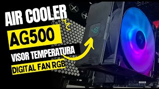 Instalação Air Cooler Deepcool AG500 Digital ARGB - Lançamento 2024