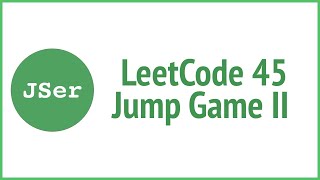 leetCode 45 Jump Game II(DP + Pruning) | JSer - algorithm and JavaScript