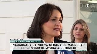 Inaugurada la nueva oficina de Macrosad, el servicio de ayuda a domicilio