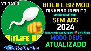 SAIU! BITLIFE BR ATUALIZADO VERSAO 1.14.00 APK MOD MENU VIP TUDO LIBERADO - LINK DIRETO!!!