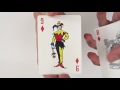 bicycle joker playing cards deck review display