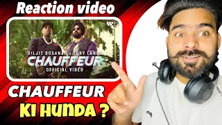 REACTION VIDEO : Chauffeur: Official Music Video | Diljit Dosanjh x Tory Lanez | Ikky