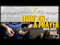 Livin' on a Prayer | Guitar Cover Tab | Guitar Solo Lesson | Talkbox Riff | BT w/ Vocals 🎸 BON JOVI