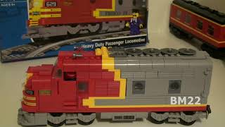 Enlighten Brick Frisco Fe Locomotive Brick Train Toy Review
