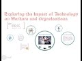 Exploring the impact of technology on workers and organisations