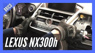 🔧 Cómo desmontar radio LEXUS NX300h paso a paso