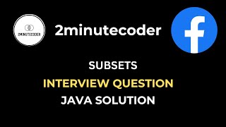 Leetcode 78 - Subsets - Java Solution