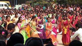 Vellore DKM college pongal celebration dance..