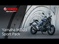 2020 Yamaha MT-03: Sport Pack