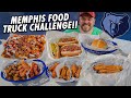 Memphis Grizzly Food Challenge w/ Chicken Wings and Loaded Fries!!