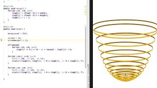[Processing for Android] Art #48 CircleRing
