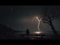 lovely billie eilish dark ambient music rain and thunder