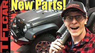 TFL's Difflock Jeep Wrangler Gets New Off-Road Parts: Teraflex Falcon Shocks Unboxing