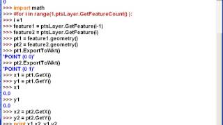 Week6: 5) Python Scripting To Distance Between Locations.