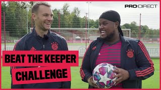 Chunkz vs Neuer | YouTuber vs Pro Keeper Penalty Shoot Out Challenge