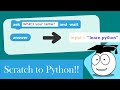 Learn | Python | After Scratch | Ask | Wait | Input