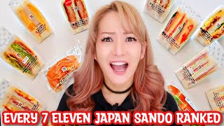 Here's EVERY Japanese 7 Eleven SANDWICH Ranked