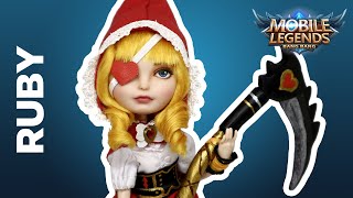 MOBILE LEGENDS DOLL REPAINT: Ruby