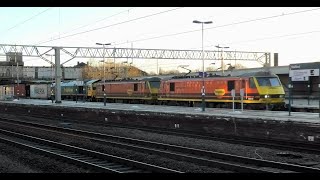 Afternoon FREIGHT \u0026 light LOCOS at Stafford , 7th January 2025