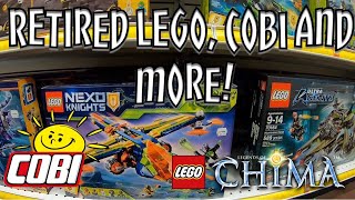 LEGO Chima, NEXO Knights and COBI branded sets FOUND HERE!! (Playvalue store tour vlog)