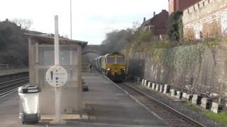 Freightliner 66522  with portbury to Fifoots ps loaded coal train