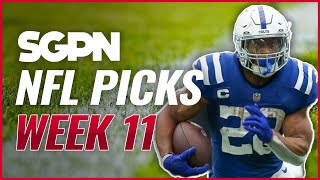 NFL Picks Week 11 - NFL Predictions 11/20/22 - Sports Gambling Podcast - NFL Predictions Week 11