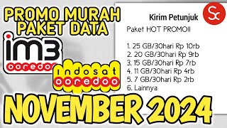 KODE DIAL IM3 PAKET MURAH INDOSAT TERBARU NOVEMBER 2024 | Paket Data IM3 Murah 2024