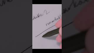 Remarkable 2 Writing - Slow Motion and Close Up