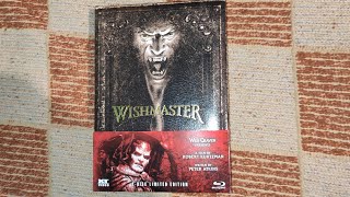 Wishmaster Padded Mediabook from Germany Unboxing Review en Wes Craven Jinn wattiert