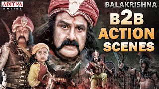 Gautamiputra Satakarni Superhit B2B Action Scenes | Balakrishna, Shriya Saran, Hema Malini