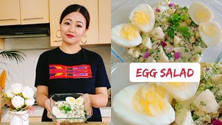 Simple Egg salad #eggsalad