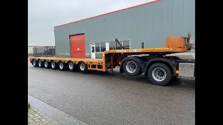 TSR 7-Axle Semi lowloader Trailer for sale, NEW Condition