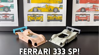 MR SLOT CAR FERRARI 333 SP + SHADOW UPDATE