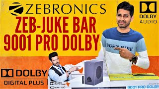 Zebronics Zeb-JUKEBAR 9001 PRO Dolby Unboxing \u0026 Review (हिंदी)🔥 Best Sound Bar in 10K bracket ⚡ Amey